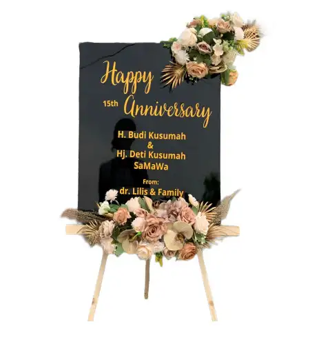 Papan Bunga Akrilik Penanggungan