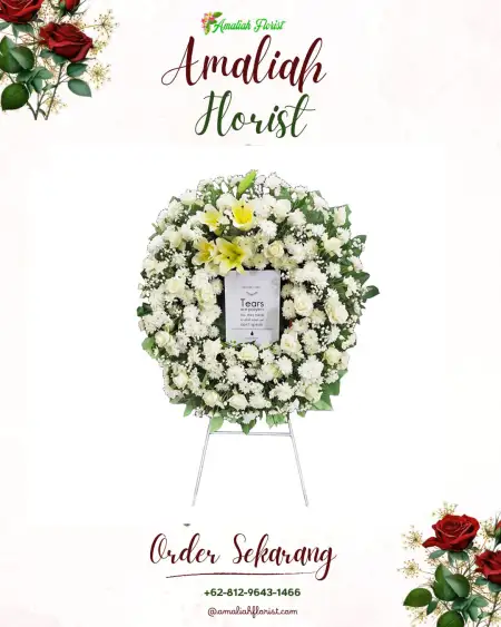 Krans Bunga Duka Penanggungan